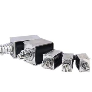 Electromagnet Solenoid Push-Pull Type Actuator (12V/24V/5V/6V Optional) for Industrial Automation
