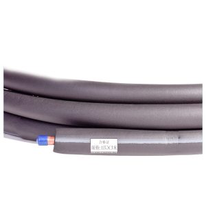 Insulated Copper Air Conditioner Line Set (6.35*0.6/9.52*0.6) for 1HP AC Unit, No Welding Required Purple Copper Pipe