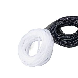 Spiral Wire Wrap Cable Management Organizer PE Tubing (4mm-30mm) for Wire Protection