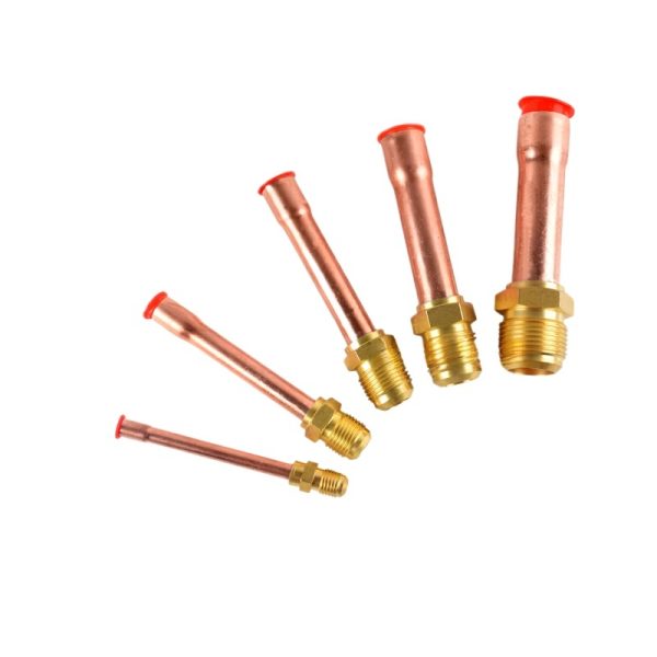 Copper Tube HVAC AC Refrigeration Line Set Connector Joint Brazing Adapter for Air Conditioning Repair