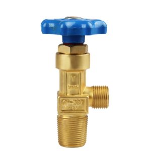 Cylinder Valve CO2 Gas Valve Brass QF-2C7 WP15 for Gas Bottles, Replaces QF-2A8, QF-7D2, QF-6A