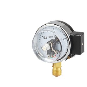 Electrical Contact Pressure Gauge YX60 (0-60MPa, 2.5 Accuracy, Threaded Connection)