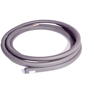 Copper Refrigeration Tube Insulation Kit with Rubber Plastic Foam Insulation for HVAC Systems (9.52x0.6 + 15.88x0.7mm)