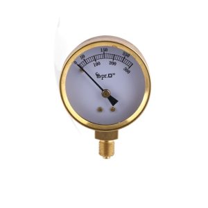 Okat Pressure Gauge JTY50 (50mm Radial, 0-300psi) - Full Copper Housing for HVAC Systems