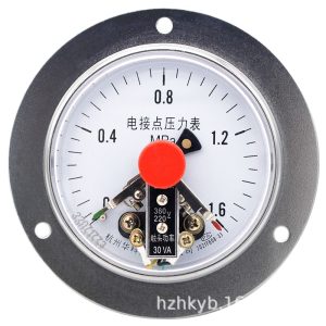 Remote Electric Contact Diaphragm Pressure Gauge YXC100ZT (0-1.6 MPa, 100mm Dial, 1.6 Accuracy) for Industrial HVAC Systems
