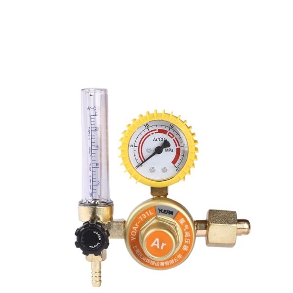 YUEPAI Single-Tube Argon Flowmeter Regulator with Pressure Gauge for Welding & Cutting - Изображение 3