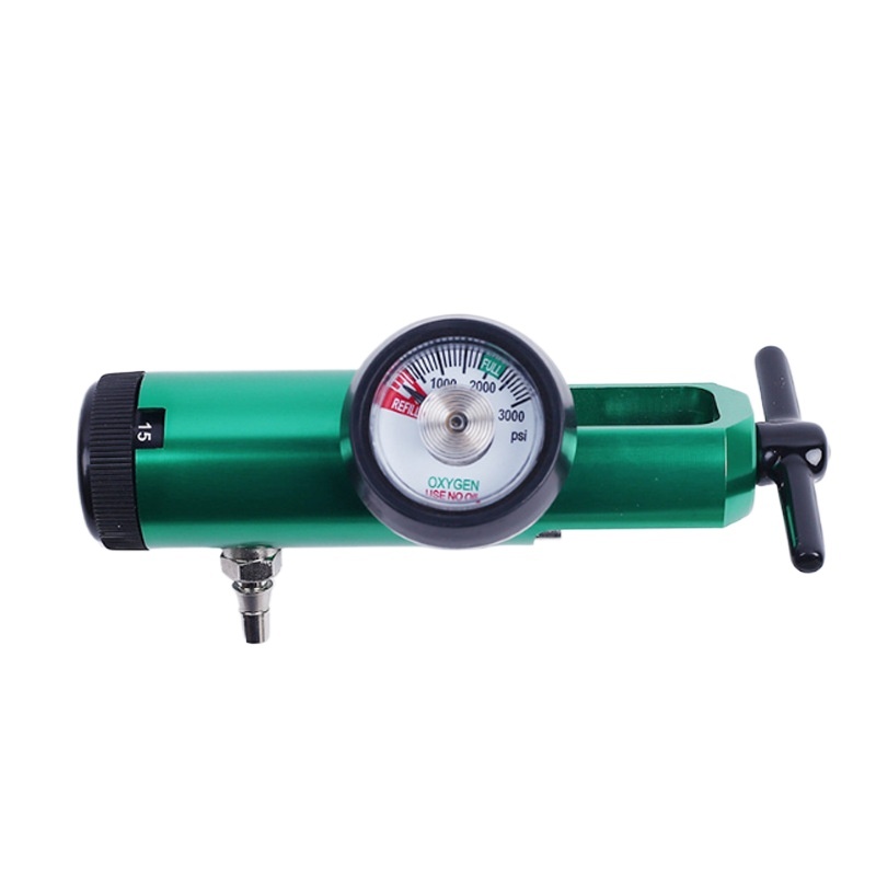 Medical Oxygen Pressure Regulator with Gauge 0-2500 PSI for Oxygen Tanks CGA870 CGA540 - Image 2