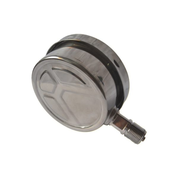 精艺仪表 ZYLB Stainless Steel Pressure Gauge (0-1.6 MPa, 100mm Dial) for Industrial HVAC Systems, Replaces YBN100 1.6MPa - รูปภาพ 2