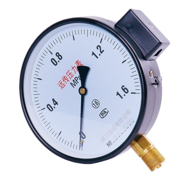 Mengchuan Instrument YTZ150 Remote Pressure Gauge (0-1.6MPa, 1.6 Accuracy) for Constant Pressure Water Supply Frequency Converters, HVAC Systems, Replaces YTZ150 Sensor - Gambar 3