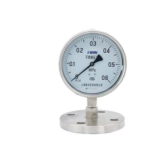 Stainless Steel Diaphragm Pressure Gauge YTF-150H/MF (0-0.6MPa, Kl.1,6) for Industrial HVAC Systems