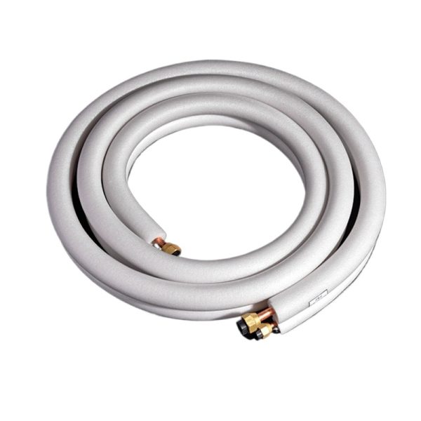Insulated Copper HVAC Line Set (6.35x0.6mm + 9.52x0.6mm) for Central Air Conditioners