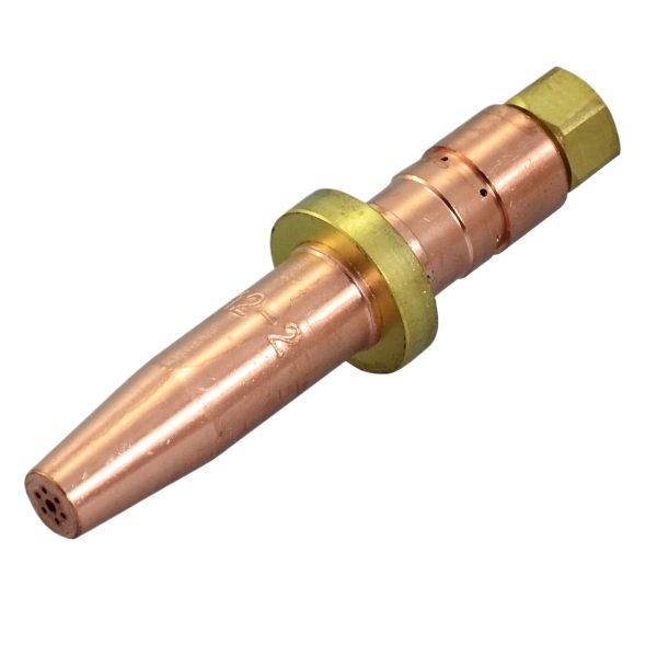 SMITH Style MC 12 Acetylene/Oxygen Cutting Nozzle Tip for Welding & Brazing, Durable Copper Design for Auto Repair
