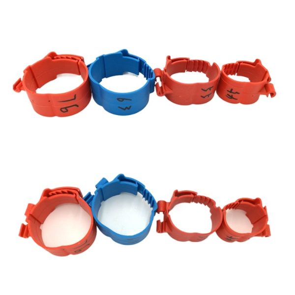 HVAC Plastic Pipe Clamp (76mm/63mm) with High Tensile Strength and Impact/Corrosion Resistance for Central Air Conditioning Pipe Mounting - 이미지 2