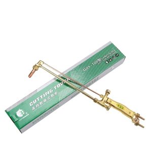 Premium Copper Oxygen Acetylene Cutting Torch Kit, High-End Suction Type Gas Welder, G01-30 G01-100 Nozzle, 500mm Length, 5mm Wall Thickness, for Metal Cutting & Welding