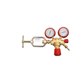 Yongheng HM-Y01 HM-C02-01 Acetylene/Oxygen/CO2/Argon Pressure Reducer Regulator Brass Pressure Gauge