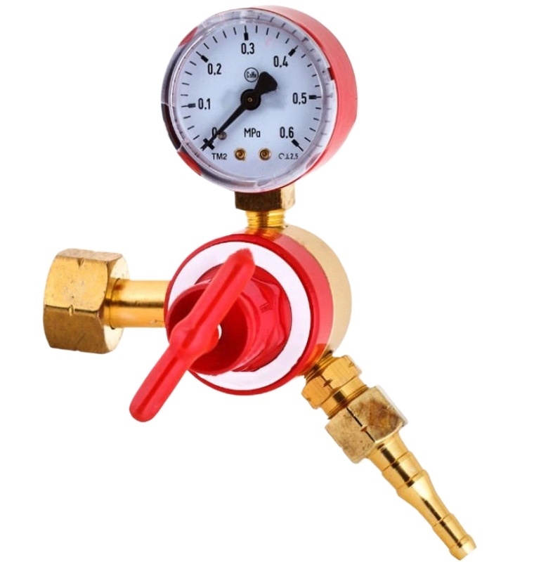 Welding Oxygen Pressure Regulator (0-0.6 MPa) for Cylinder Valve, Compatible with Propane, Acetylene, LPG Systems, Replaces WQ-001 - Image 2
