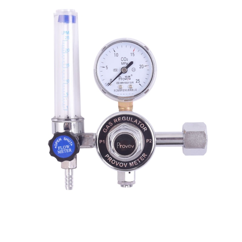 Nitrogen Gas Flowmeter Regulator YQD-731L Single Stage Pressure Gauge for Laboratory N2 Tail Gas Detection - Image 3