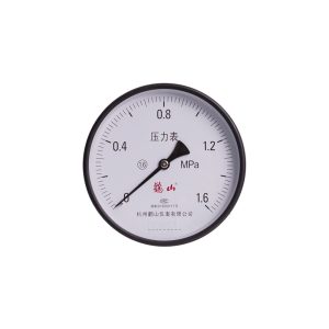 Axial Pressure Gauge Y150Z 0-1.6 MPa, Class 1.6 HVAC Pressure Sensor