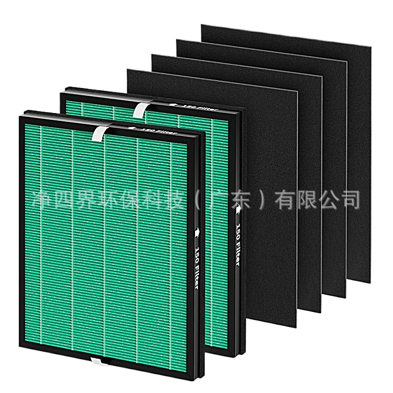 Replacement Activated Carbon Pre-Filter & True HEPA Filter for Coway AIRMEGA 150 AP-1019C Air Purifier - Image 3