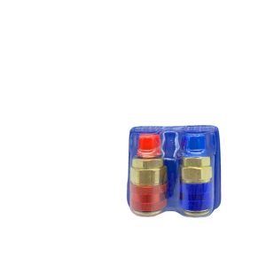 R134a Quick Coupler QC-ML/QC-MH (1/4 SAE Interface) for Automotive AC Charging, Alloy Material with Strong Sealing for Vehicle AC Systems