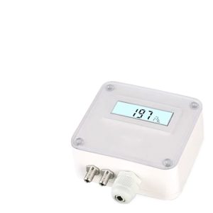 Digital Display Micro Differential Pressure Sensor Transmitter (4-20mA/0-10V Output) for HVAC Systems