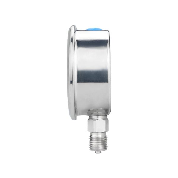 YN60BF Stainless Steel Pressure Gauge (0-1.6 MPa, 2.5 Accuracy, M20x1.5 Thread) for Industrial HVAC Systems - Imagem 3