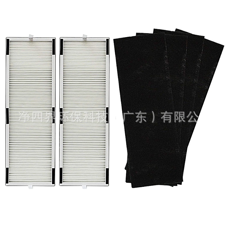 HEPA H13 Filter (2-Pack) + Carbon Pre-Filter (4-Pack) for LivePure LP-HF250 LP-PF600 LP250TH/LP2 Air Purifier - Image 2