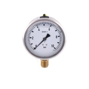 Radial Oil-Filled Pressure Gauge (63mm, 0-10 Bar, CL.1.6) YN63ZC2