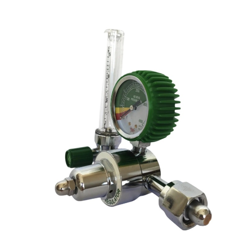 Oxygen Inhaler Pressure Reducer Flow Meter Regulator (0-25MPa, 1-10L/min) with Flow Gauge for Oxygen Cylinders - Image 2