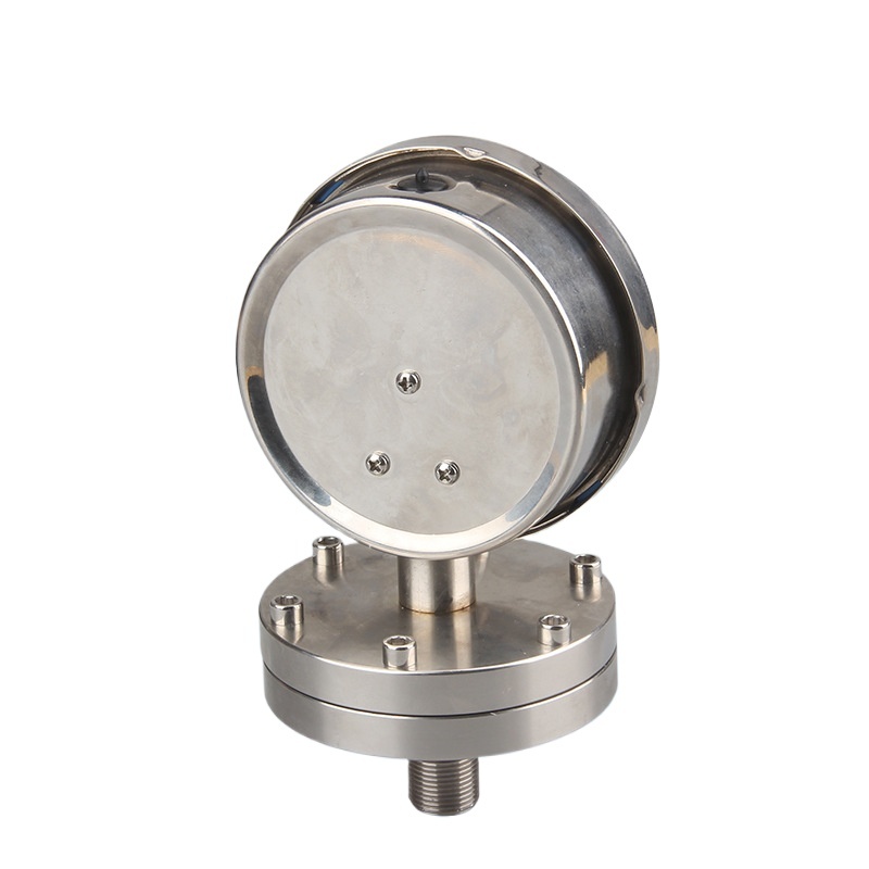 Membrane Pressure Gauge Stainless Steel YTF100BF 2.5 Accuracy for HVAC Systems - Image 2