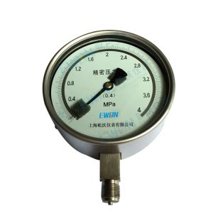 Stainless Steel Precision Pressure Gauge (0-4 MPa, 150mm Dial) for Industrial HVAC Systems