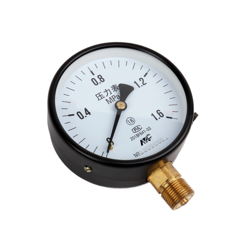 General Pressure Gauge Y100 (0-1.6MPa, 100mm Dial) for Water, Air, Oil Pressure Monitoring - Image 3