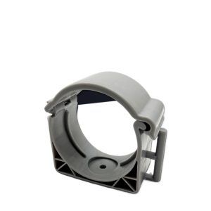 Corrugated Pipe Clamp with D-Type Lock (75mm, 110mm, 160mm) for HVAC Ventilation Systems