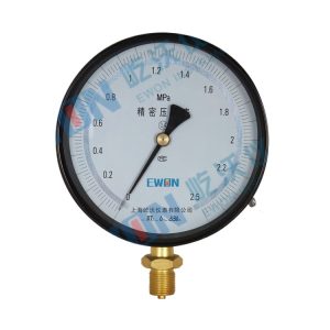 EWON YB-150B Precision Pressure Gauge (0-2.5 MPa, 150mm Dial) for Industrial HVAC Calibration, Replaces YB-150A
