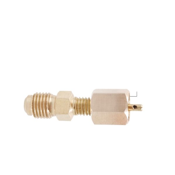 Easy CT-341 R290 Refrigerant Can Tap Valve 7/16-28UNF Brass Connector for Split AC System