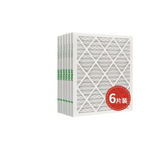 TopWell 20x25x1 MERV 8 Air Filter (6-Pack) for HVAC/AC/Furnace Replaces OEM Filters