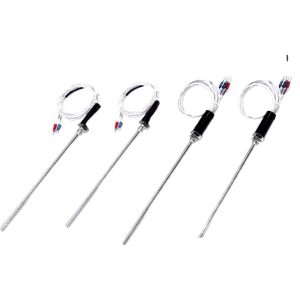 ELECALL Spring-Loaded Thermocouple K/E Type Thermistor Temperature Sensor Probe PT100