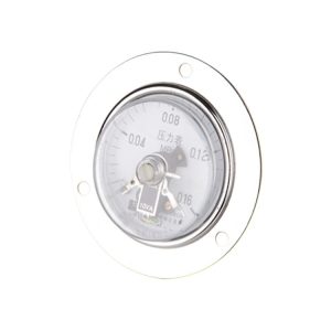 Axial Front-Mounted Electrical Contact Pressure Gauge YX60ZT (0-0.16MPa, 10VA) for Boiler Systems