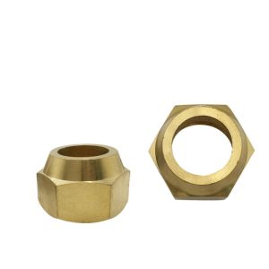 Brass Hex Nut Standard Thread for Refrigeration Equipment