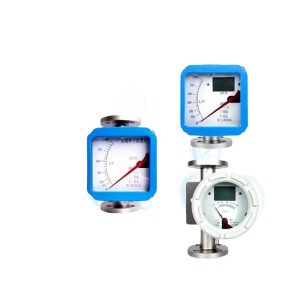 SYINMT Metal Tube Rotameter LZD-25 Flow Meter with 4-20mA Output Explosion Proof Corrosion Resistant for Gas & Liquid PN2.5 DN20 DN32 DN40