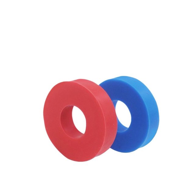 AC Indoor Unit Isolation Damper Ring for Air Duct Units, Anti-Vibration Rubber Pad for New Fresh Air Systems, Diameter 25mm, Thickness 6mm, Inner Hole 10mm - Imej 2