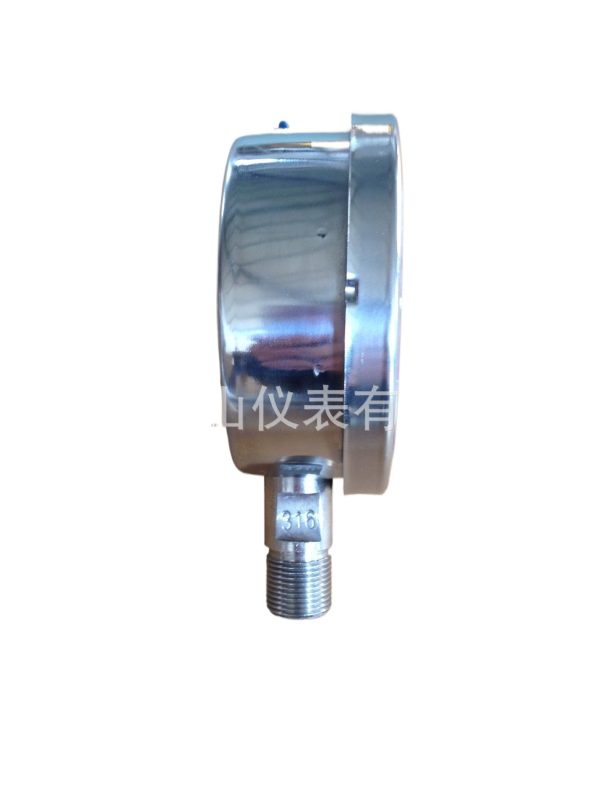 Stainless Steel Pressure Gauge (Y63BF) with Range 0-1.6 MPa, 2.5 MPa Accuracy, DN60 Radial Connection for HVAC Systems - 이미지 2