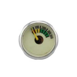 Mini Pressure Gauge Circular Pressure Meter 25mm 0-300BAR for HVAC Systems