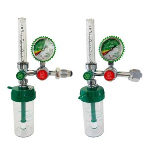 Medical Oxygen Regulator (0-15 L/min Flow Meter, 0-25 MPa Gauge) for Oxygen Therapy System