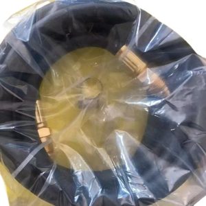 All-Copper American-Style Argon Gas Hose with Protective Sleeve for TIG Welder Pressure Reducer