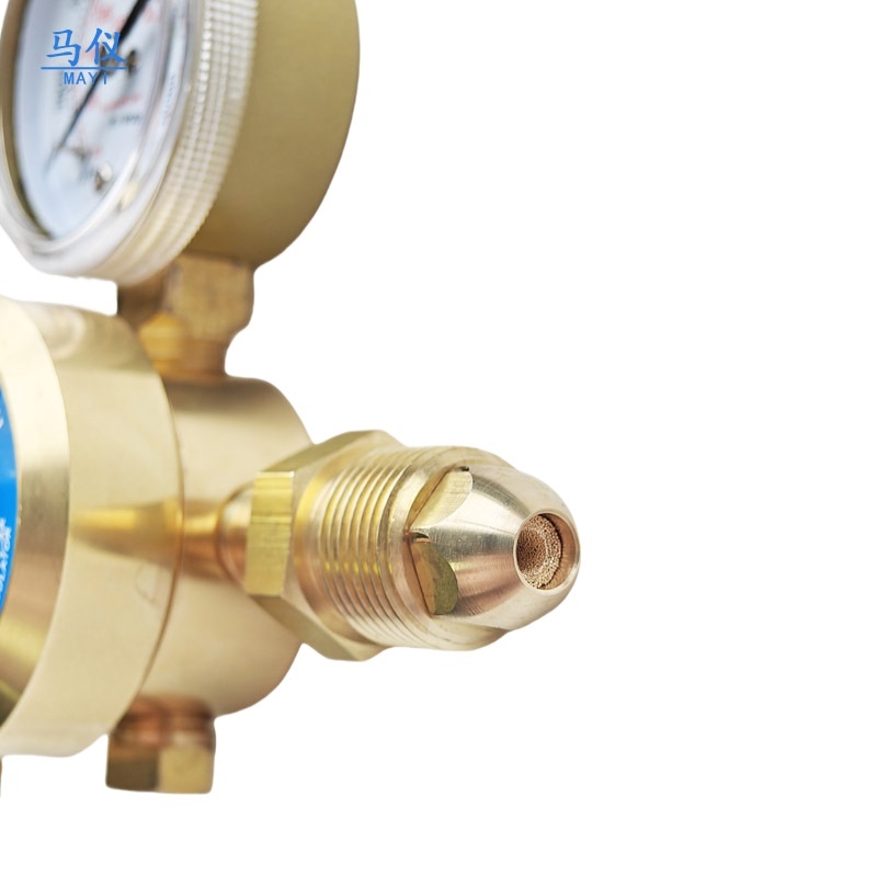 DynaWeld Argon Gas Regulator with Flow Meter (0-25 LPM) for Welding & Industrial Applications, 0-1.6 MPa Outlet Pressure, Replaces 31 Series - Image 3