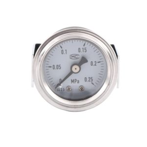 Analog Pressure Gauge Y40P-UD (0-0.25 MPa, 40mm Dial, Class 2.5) for Water, Air, Hydraulic, Oil Systems