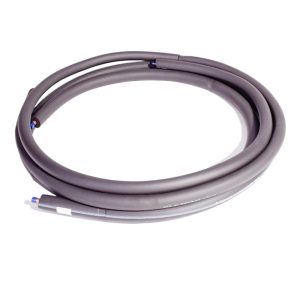 Factory Wholesale Large Diameter Central Air Conditioner Connecting Pipe Insulated Copper Tube (6.35x0.6+12.7x0.6) for 2P HVAC System, Customizable for Bulk Orders