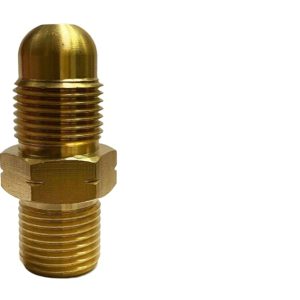 Oxygen Regulator Adapter Brass Fitting Acetylene to Propane LPG Converter for G5/8 Regulators