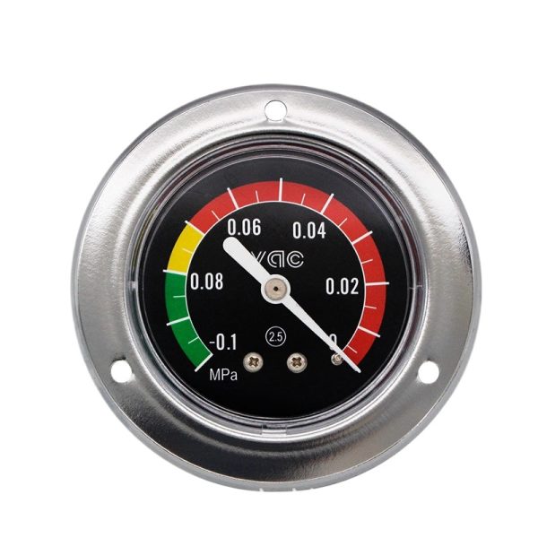 Yongyi Z60ZT Axial Vacuum Pressure Gauge (-0.1~0 MPa) for Water, Oil, Air Systems - Imagem 3
